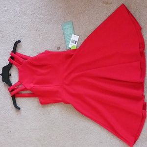B. Smart Red Dress. New with Tags. Junior Size 5